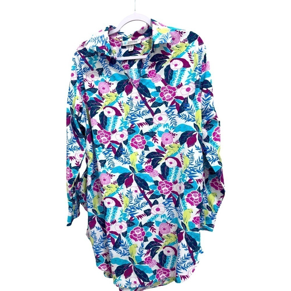 Coolibar | Dress Shoreside Swim Coverup Long Sleeve  Size Large
